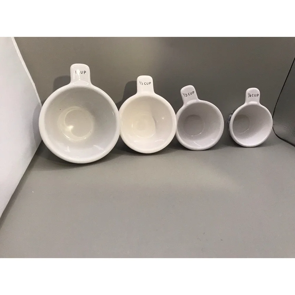 Pfaltzgraff Measuring Cup Set Ceramic Stackable